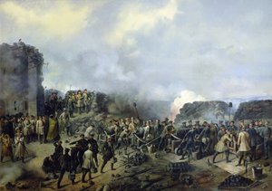 1856年のマラホフクルガンでのフランスとロシアの戦い